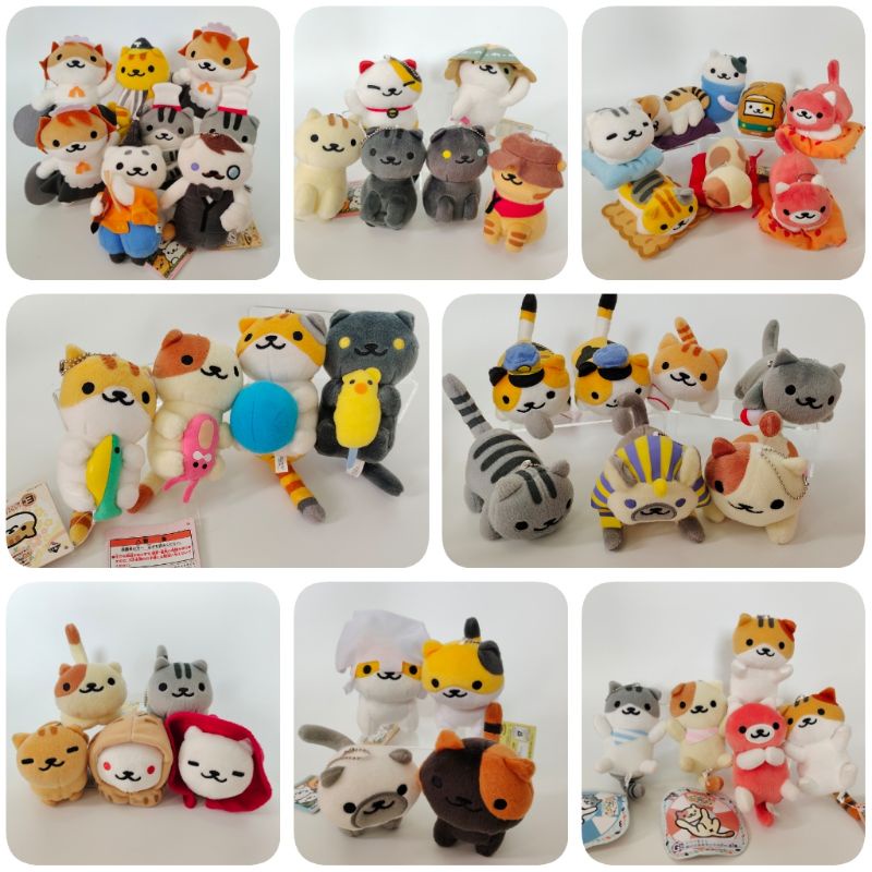 พวงกุญแจมือสอง แมว neko atsume Shopee Thailand