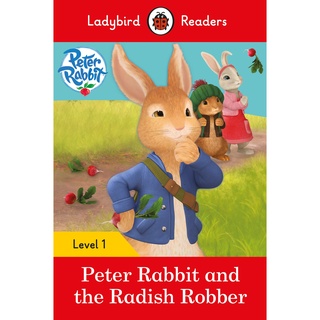 DKTODAY หนังสือ LADYBIRD READERS 1:PETER RABBIT AND THE RADISH ROBBER