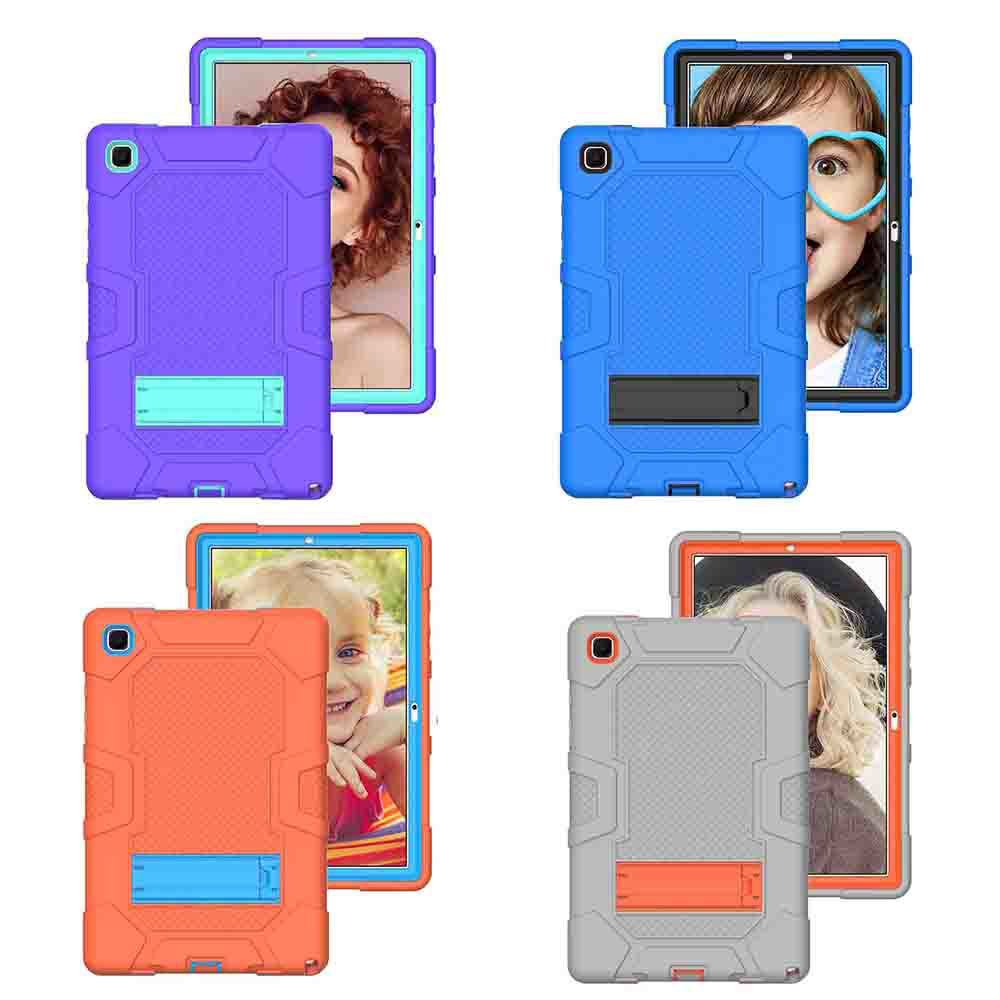 Tablet Cover Samsung Galaxy Tab S6Lite P610 P615 T290 T295 T297 T510 T515 T307 T505 T500 T507 T505N Full Protection Case 3 in 1 Bracket A10.1 A8.0 A8.4 A7