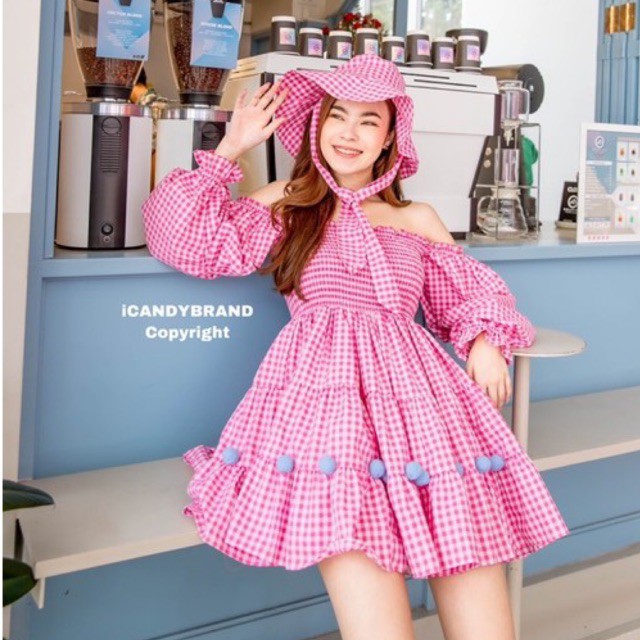 iCANDY Bubblegum Puff Dress