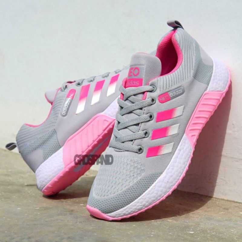 Adidas NEO RUNNING SNEAKERS รองเท้าผ้าใบ รองเท้ากีฬา สําหรับผู้หญิง