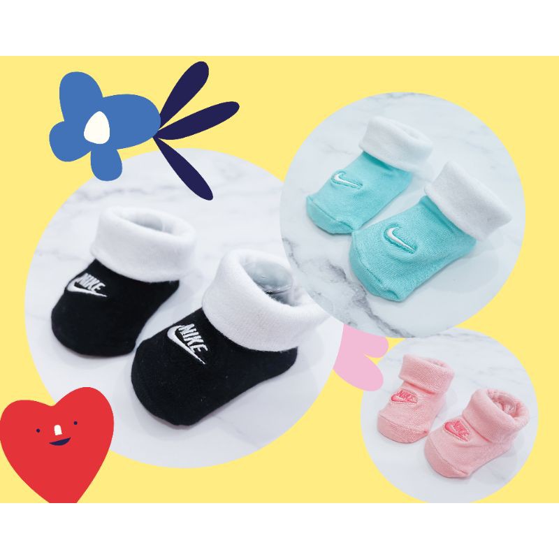 ถุงเท้าเด็ก​ปักลาย​ Nike