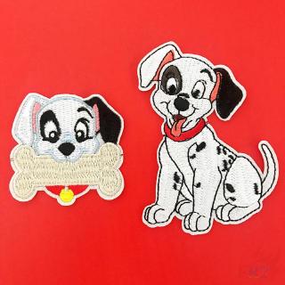 &gt; Ready Stock &lt; ☸แผ่นป้ายลาย Disney dalmatian DIY อุปกรณ์เสริมสำหรับตกแต่งสิ่งของ（ ☸ Disney：101 Dalmatians Patch ☸）