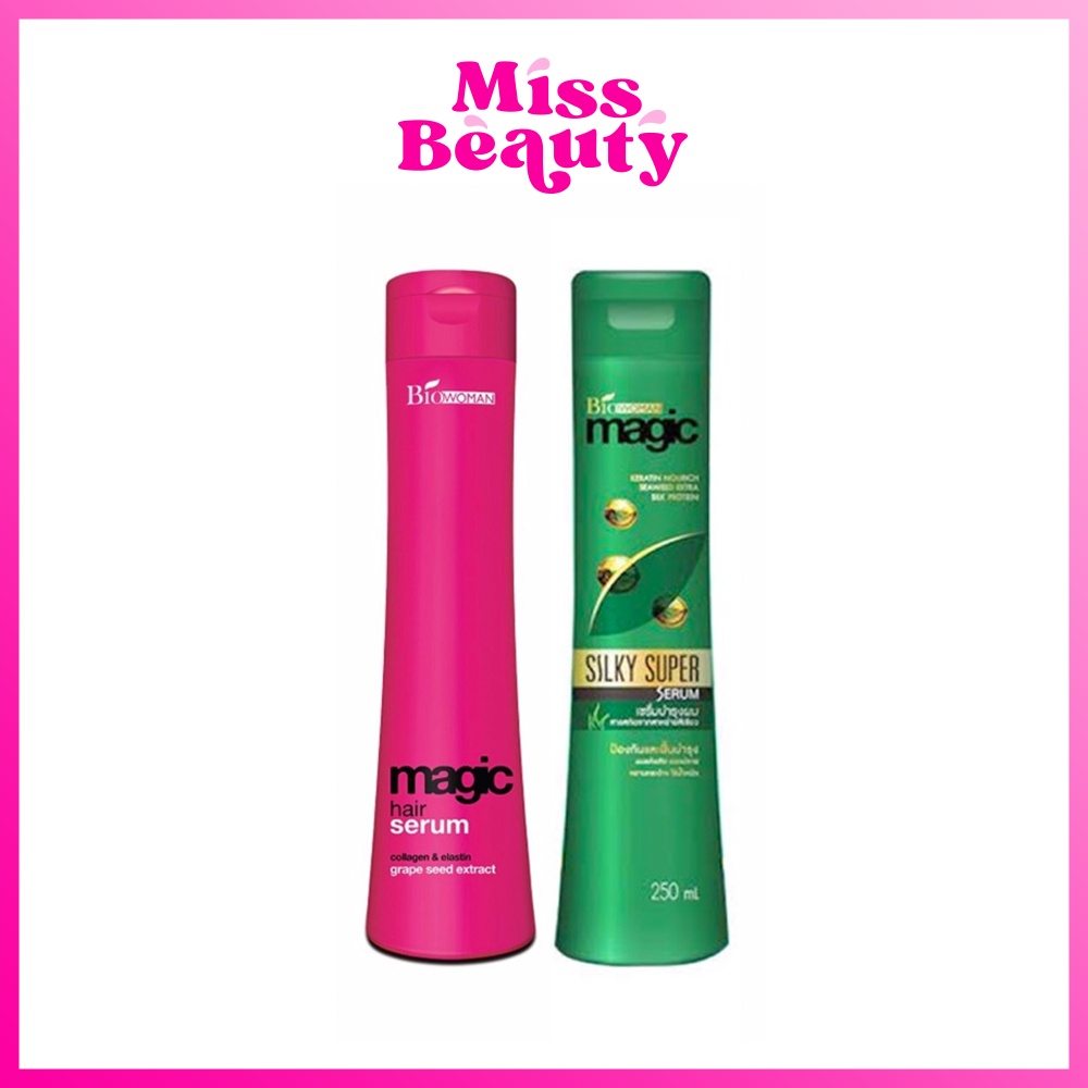 Biowoman Magic Hair Serum 250ml. ไบโอวูเมนส์ เมจิก แฮร์ เซรั่ม Bio Woman ไบโอวูเมนส์