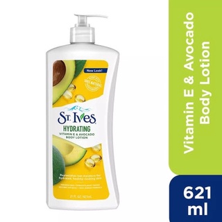 St. Ives Hydrating Hand &amp; Body Lotion Vitamin E &amp; Avocado 621ml.