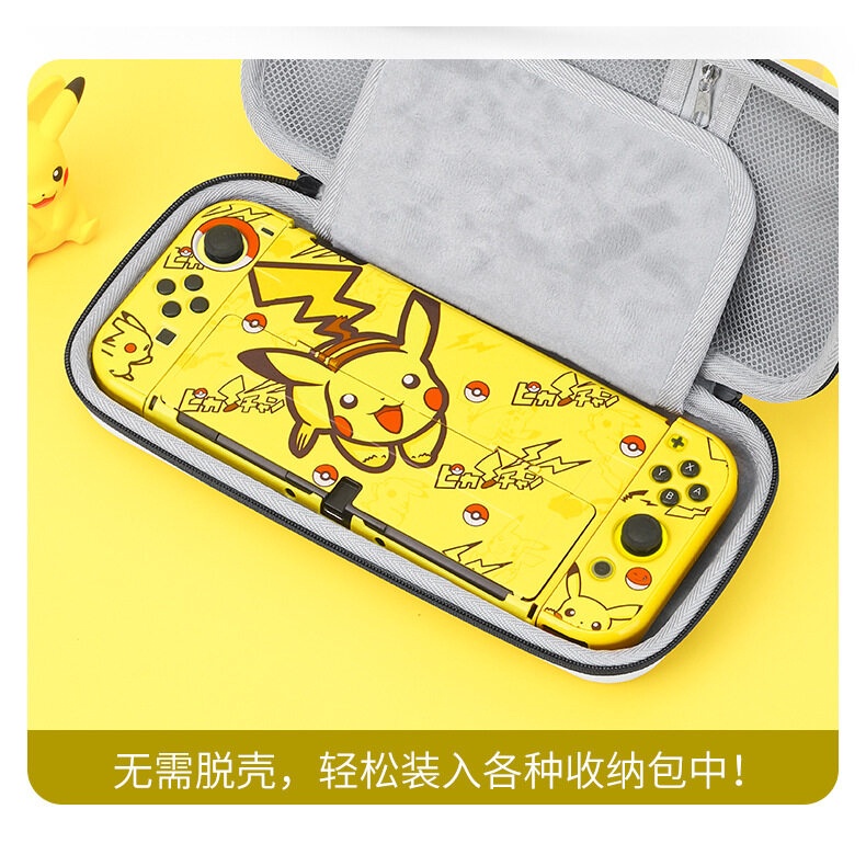เคสแข็ง ลาย Mario Zelda CyberPunk Pikachu สําหรับ Nintendo Switch Oled