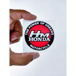 stciker honda motorcycle