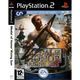 แผ่นเกมส์ Medal of Honor Rising Sun PS2 Playstation 2 คุณภาพสูง ราคาถูก