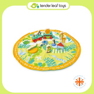 Tender Leaf Toys ของเล่นไม้ ของเล่นเสริมพัฒนาการ กระเป่าซาฟารีปาร์ค Safari Park Story Bag