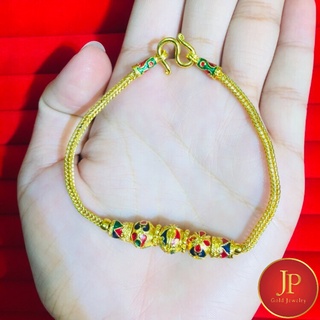 สร้อยข้อมือ ทองหุ้ม ทองชุบ สวยเสมือนจริง JPgoldjewelry