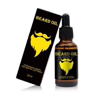 garden88.th✨ เซรั่มปลูก หนวดและคิ้ว เส้นผมBeard Oil Natural Organic oil hair growth 30 ML ของแท้