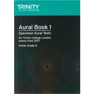 TRINITY-SPECIMEN AURAL TEST FROM 2017 (2 Books/CD, Grade INITIAL-8)