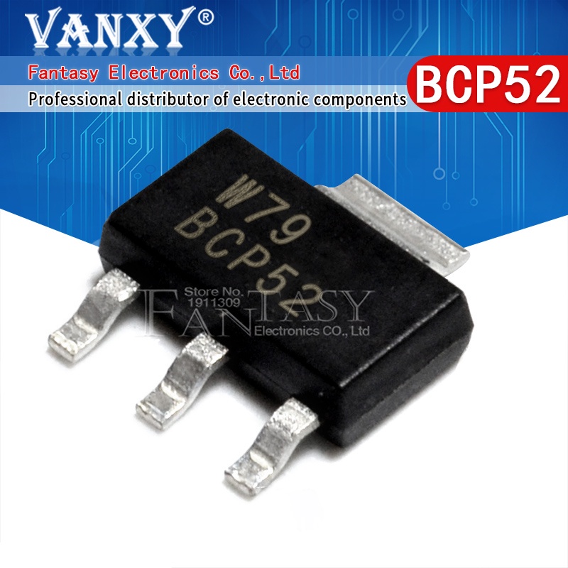 10PCS BCP52 SOT-223 BCP52TA ใหม่เอี่ยม