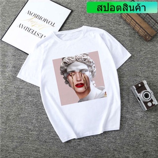 เสื้อยืด ลาย Vogue สไตล์ฮาราจูกุ แนวสตรีท