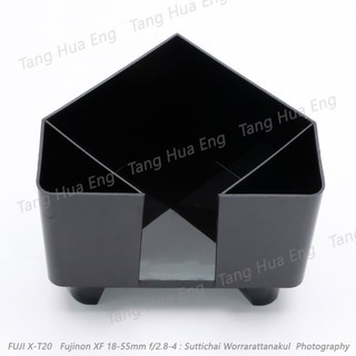 กล่องใส่กระดาษทิชชู่และอุปกรณ์แบบเข้ามุม Triangle Bar caddy  BC-4-BLK