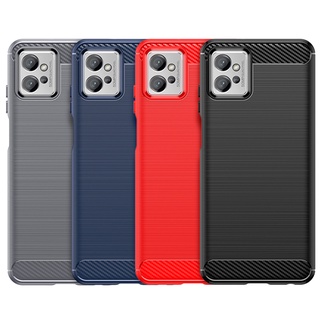 เคสโทรศัพท์ TPU คาร์บอนไฟเบอร์ กันกระแทก สําหรับ Motorola Moto G32 G42 G22 G52 G82 5G