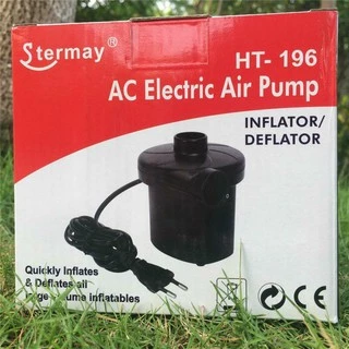 Electric Air Pump เครื่องสูบลมไฟฟ้า ที่สูบลมไฟฟ้า พกพาได้ พร้อมหัว 3 ขนาด