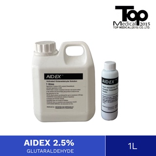 AIDEX 2.5% Glutaraldehyde 1L with blue liquid activator