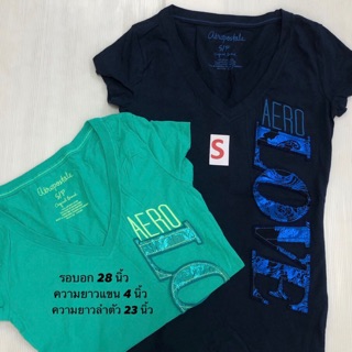 📌Sale📌 เสื้อ Aeropostale คอวีของแท้มี2สีไซด์ S