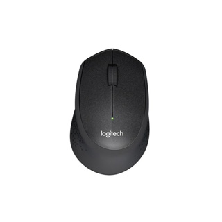 Logitech M330 Silent Plus Wireless Mouse Black 1000 DPI (เมาส์ไร้สาย เสียงเงียบ)