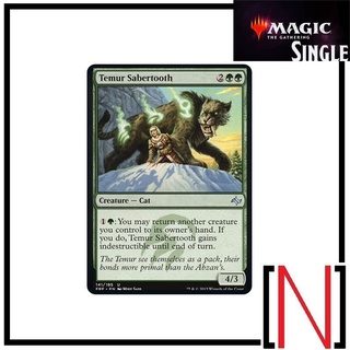 [MTG][Single][FRF] Temur Sabertooth ระดับ Uncommon [ภาษาอังกฤษ]