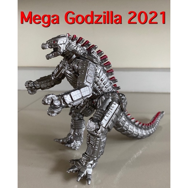 เมก้าก็อตซิลล่า ปี 2021 ปะทะ คิงคอง ความสูง 17 cm ขยับได้ทุกส่วน งานซอฟไวนิล สินค้ามือ 1 พร้อมส่ง