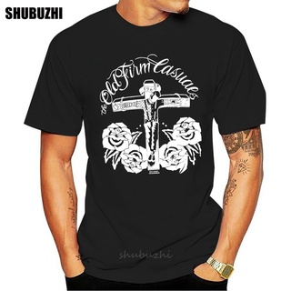 【Available】Authentic The Old Firm Cals Band Crucified Skinhead Logo T-Shirt XS-3Xl New Cotton Men T Shirt Brand Shubuzhi