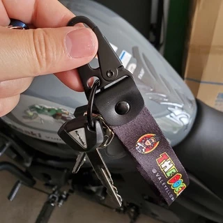 พวงกุญแจรถจักรยานยนต์ ป้องกันการสูญหาย อุปกรณ์เสริม สําหรับ Honda ADV PCX MOTUL JDM AKRAPOVIC
