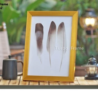กรอบรูปแต่งบ้าน ขนาดภาพ 16x20",15x20",15"x21",13x19",16x24", A2(42x59.4 cm ) พร้อมกระจกจริง สริงแขวนผนัง