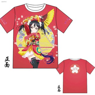 เสื้อยืดลายกราฟฟิก Anime Love Live Takahaka Natsuya