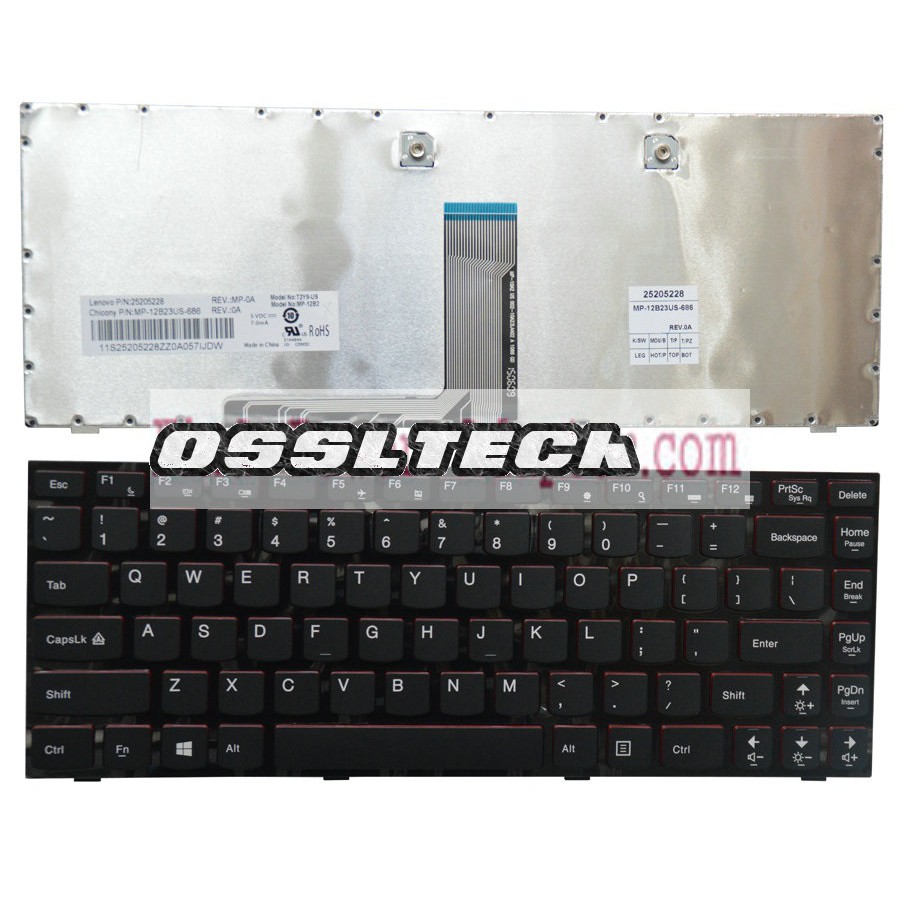 แป้นพิมพ์ OVO Y400 Y400P Y410 Y410N Y430P Y410P Y400N