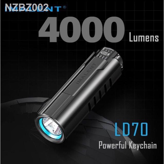 📣ส่วนลด 50%📣✶ไฟฉายพลังสูง IMALENT LD70 4000 lumens flashlight