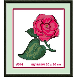 ไอแอมครอสติช iamcrossstitch DIY รหัสTmini-044 20x20 cm. ชุดอุปกรณ์งานฝีมือปักครอสติชครบชุด