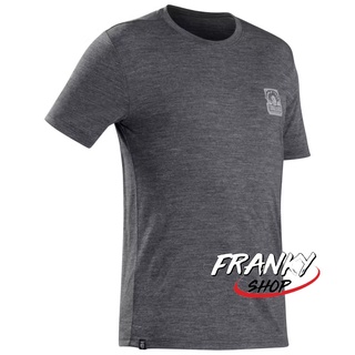 [พร้อมส่ง] เสื้อยืดผ้าวูลแขนสั้นสำหรับผู้ชาย Mens Travel Trekking Merino Wool T-Shirt TRAVEL 100