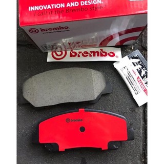 ผ้าเบรคหน้าBrembo Toyota Alphard Estima vellfire Brembo ceramic ปี2008-2021 anh20 anh30