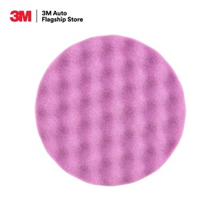 3M PN33042 PERFECT 1-STEP FOAM PD, HK, 6IN ฟองน้ำ โฟมขัดสี ในขั้นตอนเดียว สีม่วง ขนาด 6 นิ้ว (บรรจุ 1 คู่)