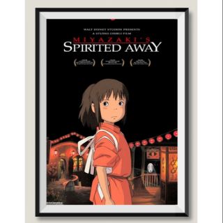 โปสเตอร์หนังอะนิเมะ SPIRITED AWAY