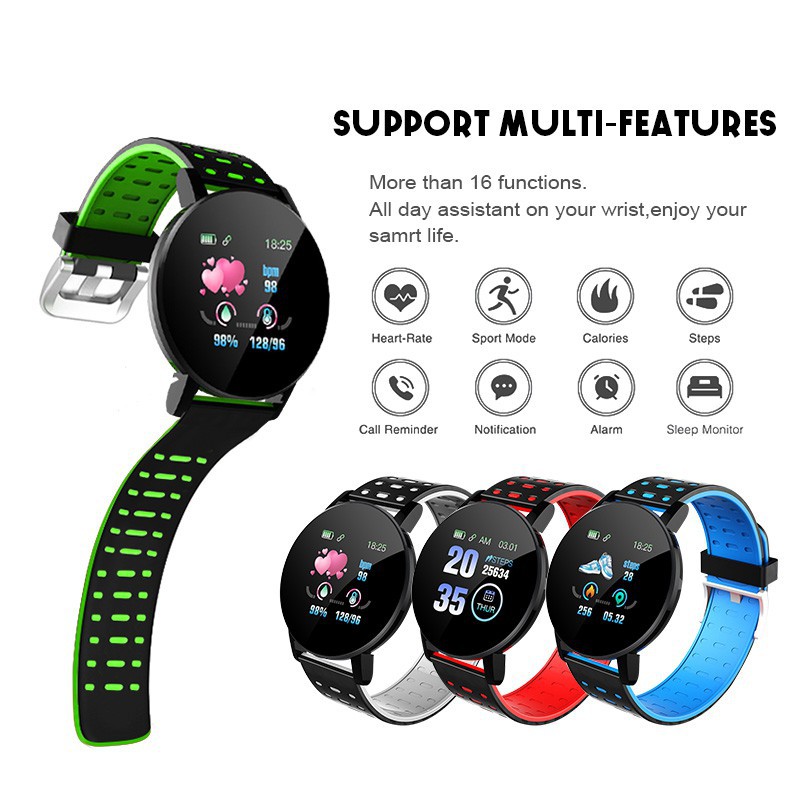 MK Smart Watch นาฬิกาสมาร์ทวอทช์ นาฬิกาสายรัดข้อมือ สมาร์ทวอทช์ Smartwatch IPX67 Bluetooth 4.0 for Android/iOS