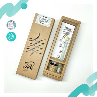 Pearl nib holder set Calligraphy Dip pen Starter kit ชุดเริ่มต้นเขียนอักษร minimal Mimin Studio