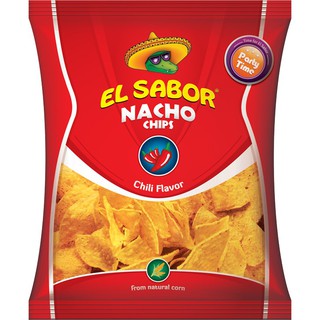 El Sabor Nacho Chips 225g เอล ซาบอร์ นาโช ชิปส์ เค็ม 225กรัม