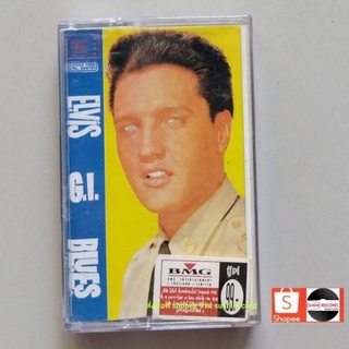 □มือ2  elvispresley เทปเพลง □ อัลบั้ม GI Blue (ลิขสิทธิ์แท้ - แนว rock) .