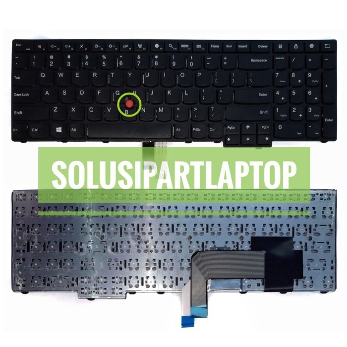 Lenovo Thinkpad T540P T540 W540 E531 E540 04Y2348 US Keyboard - สีดํา POINTER