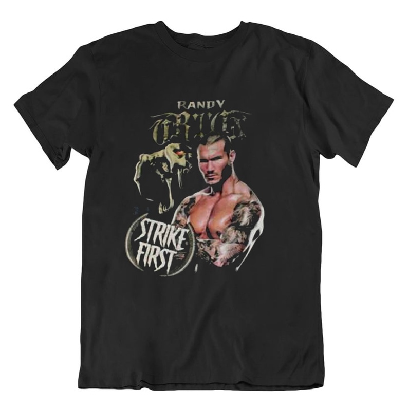 เสื้อยืด ผ้าฝ้าย พิมพ์ลาย Randy Orton Killer Wwe Fans สําหรับผู้ชาย