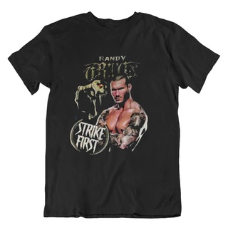 เสื้อยืดผ้าฝ้ายพิมพ์ลายแฟชั่น เสื้อยืด ผ้าฝ้าย พิมพ์ลาย Randy Orton Killer Wwe Fans สําหรับผู้ชาย