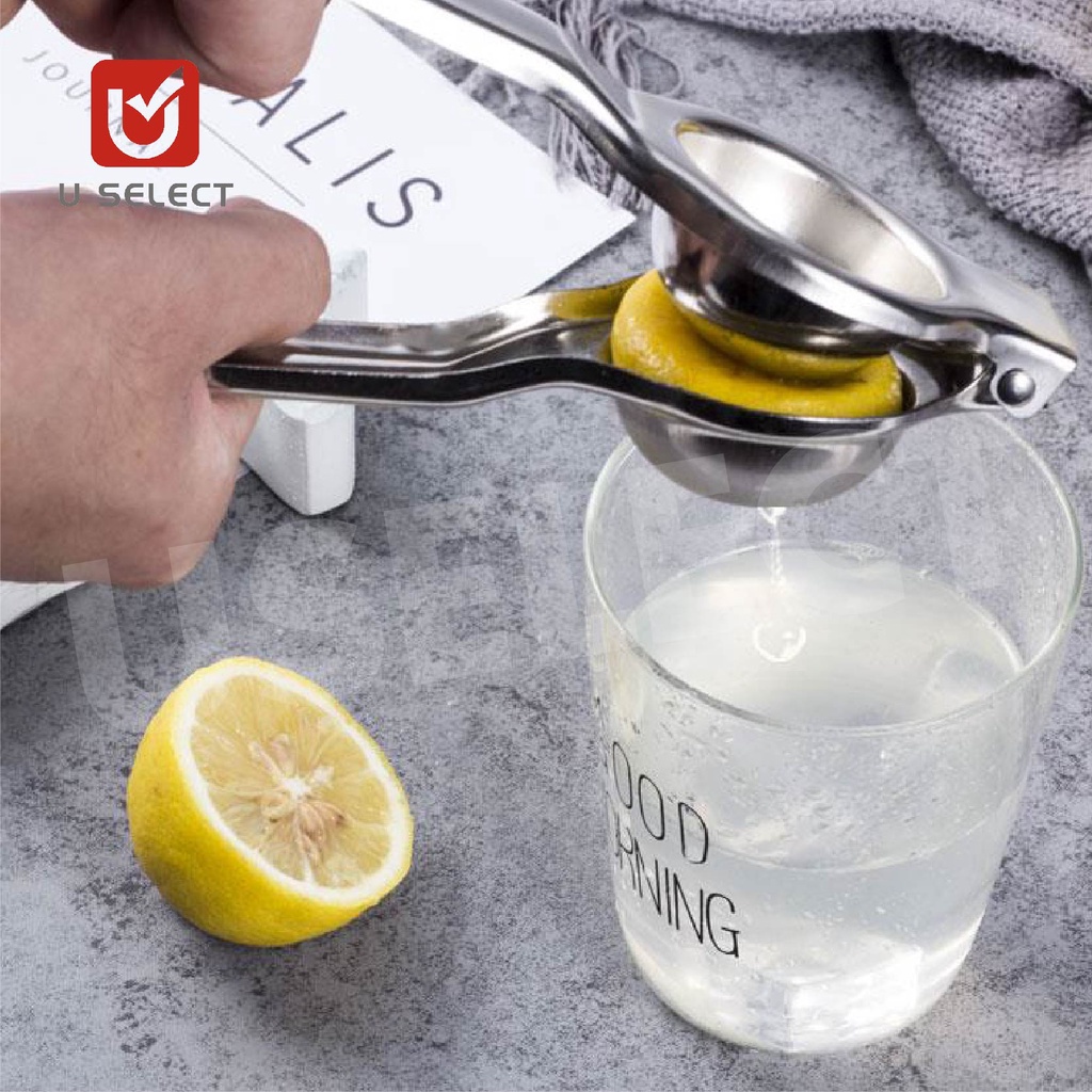 🥇ขายส่งและขายปลีก 🍋ที่บีบมะนาว ที่คั้นมะนาว สเเตนเลส อย่างดี หนา ทนทาน ข้น-180g