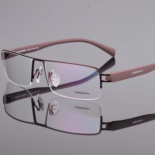 แว่นตา รุ่น Portable 9034 กรอบแว่นตา Eyeglass frame สำหรับตัดเลนส์ วัสดุ สแตนเลสสตีล