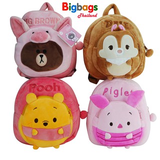 BigBagsThailand กระเป๋าเป้สะพายหลัง กระเป๋าเป้เด็ก กระเป๋านักเรียน คุณภาพดีสไตส์ญี่ปุ่น สำหรับเด็กเล็ก 3-4 ขวบ รุ่น D989