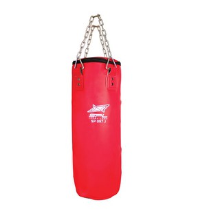 Sportland กระสอบหนัง สำหรับเด็ก SPL PunchingBag PU 2 Lining ขนาด 36x70cm.th รุ่น SP097J RD (1550)