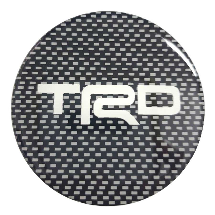 ราคาต่อ 2 ดวง 60mm. สติกเกอร์ TRD Sports ทีอาร์ดี สติกเกอร์เรซิน sticker rasin 60 mm. (6 cm.)