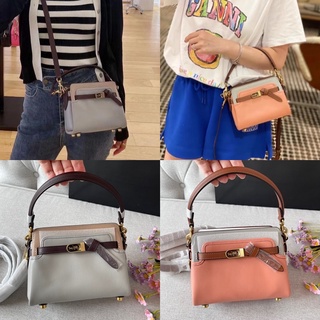 🎀 (สด-ผ่อน) กระเป๋า 7 นิ้ว Shop C2632 Coach Tate 18 Crossbody